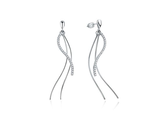 MOISS stříbrné náušnice