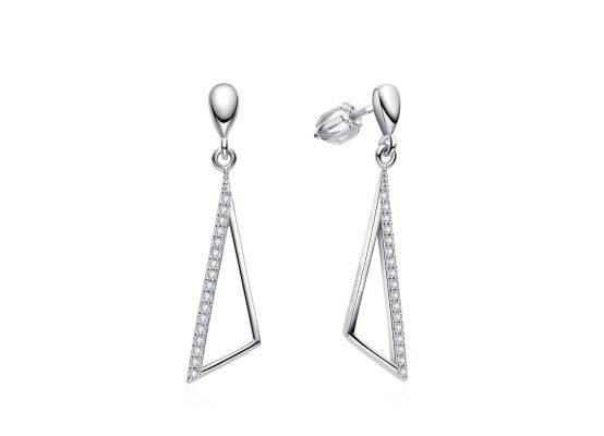 MOISS stříbrné náušnice