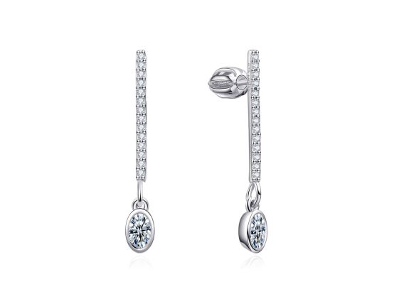 MOISS stříbrné náušnice