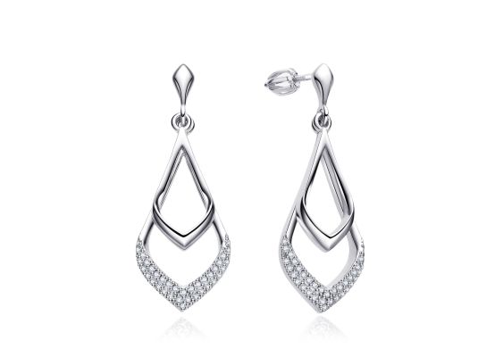 MOISS stříbrné náušnice