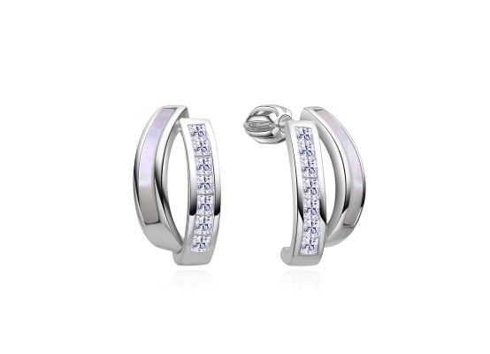 MOISS stříbrné náušnice