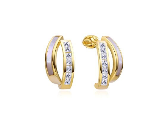 MOISS stříbrné náušnice