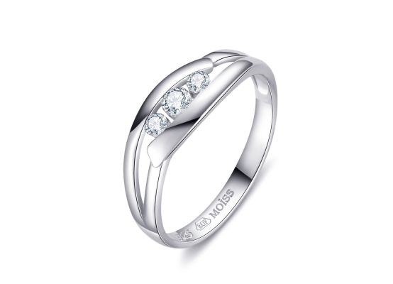 MOISS stříbrný prsten