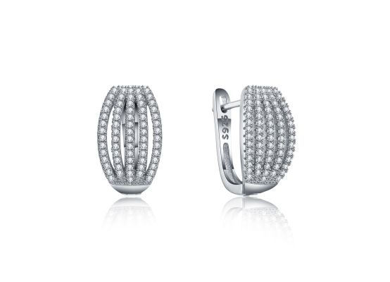 MOISS stříbrné náušnice