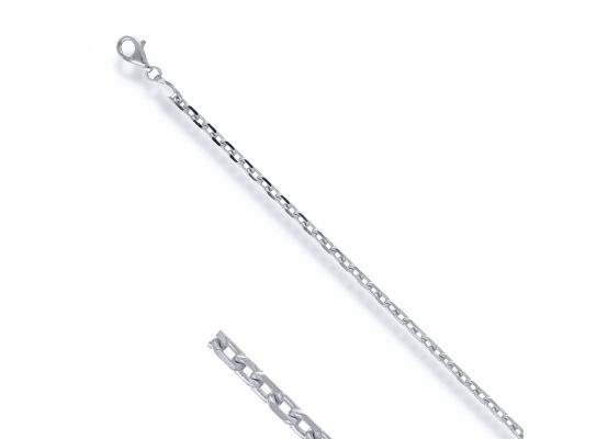 MOISS řetízek z bílého zlata ANKER