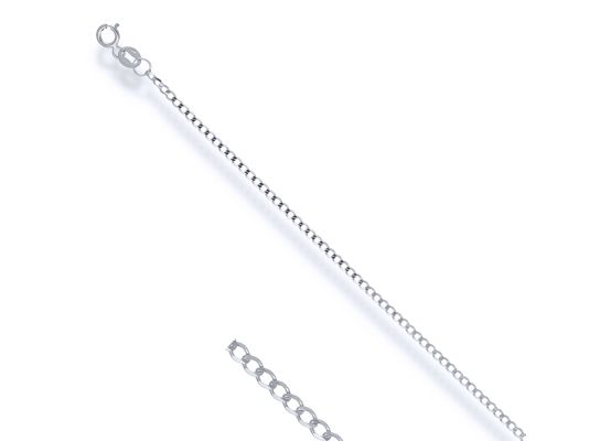 MOISS řetízkový náramek z bílého zlata PANCER