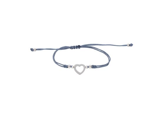 MOISS provázkový náramek SRDCE