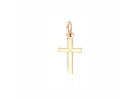MOISS přívěsek ze žlutého zlata KŘÍŽEK