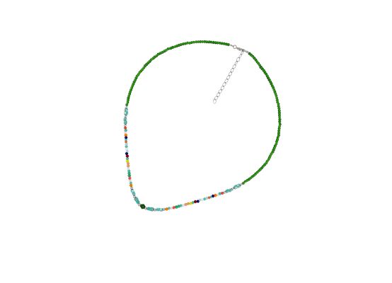 MOISS stříbrný korálkový náhrdelník