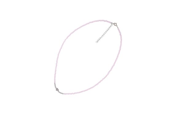 MOISS stříbrný korálkový náhrdelník