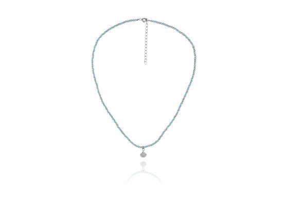 MOISS stříbrný korálkový náhrdelník