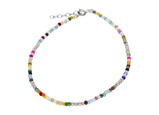 MOISS korálkový náramek na nohu