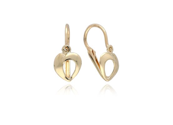 MOISS dětské náušnice ze žlutého zlata