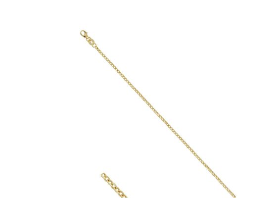 MOISS řetízkový náramek ze žlutého zlata ANKER