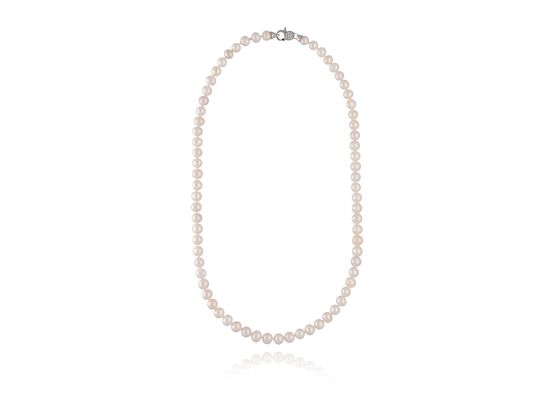 MOISS stříbrný náhrdelník s perlami