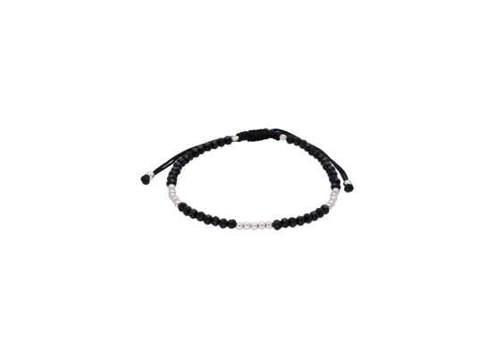 MOISS provázkový náramek s kuličkami