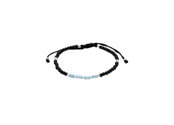 MOISS provázkový náramek s kuličkami