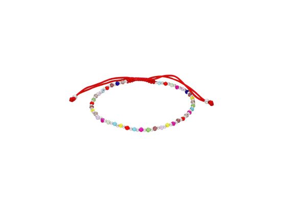MOISS provázkový náramek s kuličkami