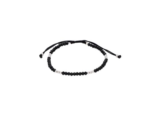 MOISS provázkový náramek s kuličkami