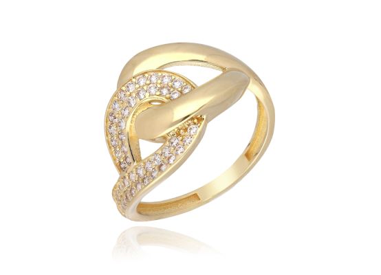 MOISS prsten ze žlutého zlata