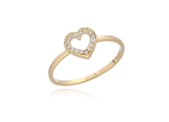 MOISS prsten ze žlutého zlata