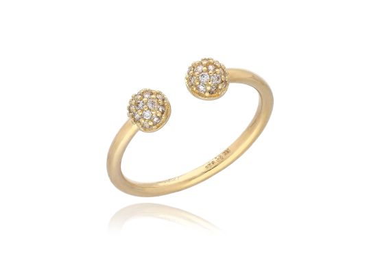 MOISS prsten ze žlutého zlata