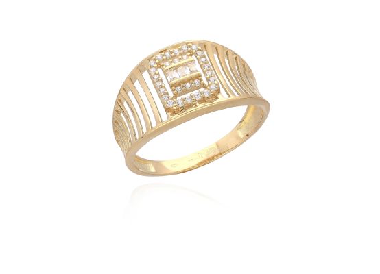 MOISS prsten ze žlutého zlata