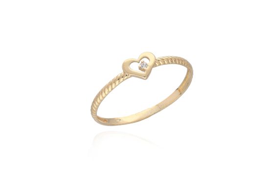 MOISS prsten ze žlutého zlata