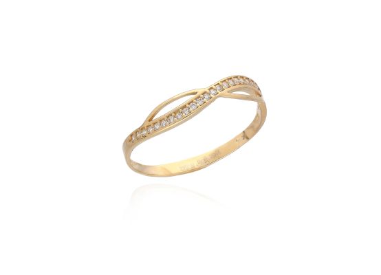 MOISS prsten ze žlutého zlata