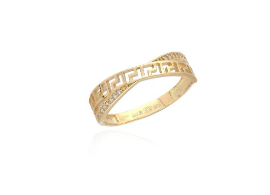 MOISS prsten ze žlutého zlata