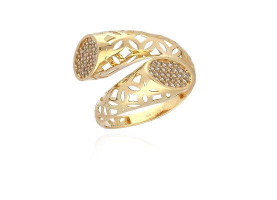 MOISS prsten ze žlutého zlata