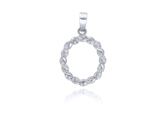 MOISS přívěsek z bílého zlata