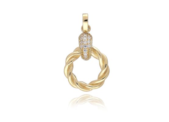 MOISS přívěsek ze žlutého zlata