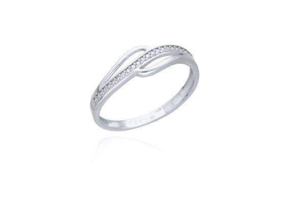 MOISS prsten z bílého zlata