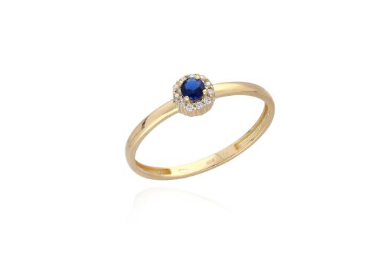 MOISS prsten ze žlutého zlata