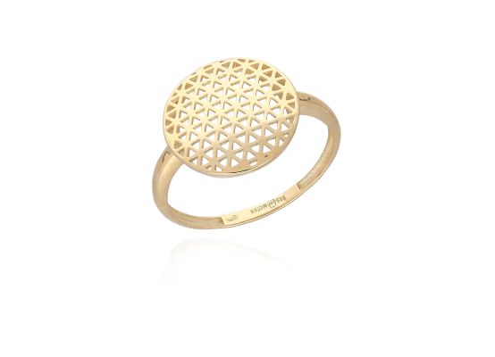 MOISS prsten ze žlutého zlata