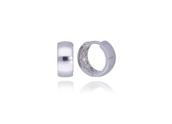 MOISS náušnice z bílého zlata