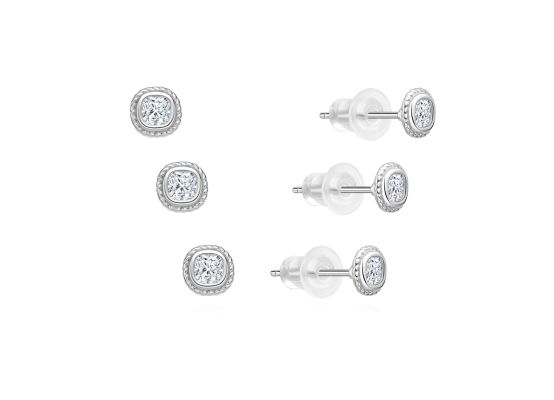 MOISS stříbrné náušnice