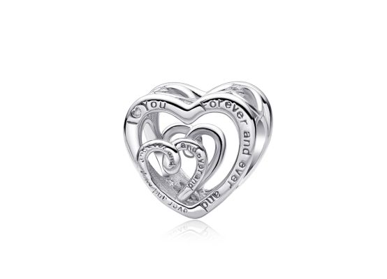 MOISS stříbrný přívěsek SRDCE