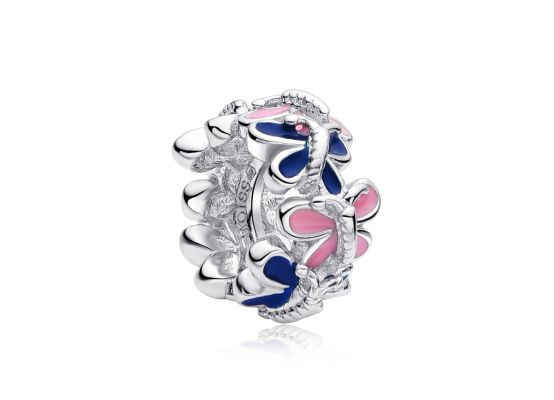 MOISS stříbrný přívěsek SMALT MOTÝL