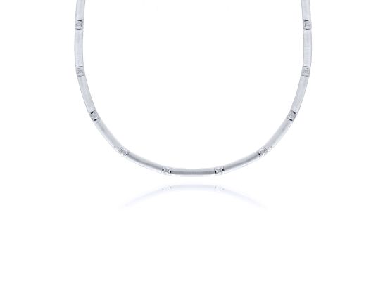 MOISS stříbrný nárhrdelník