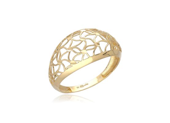 MOISS prsten ze žlutého zlata