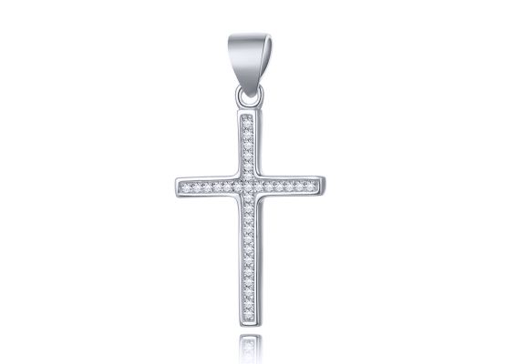 MOISS stříbrný přívěsek KŘÍŽ