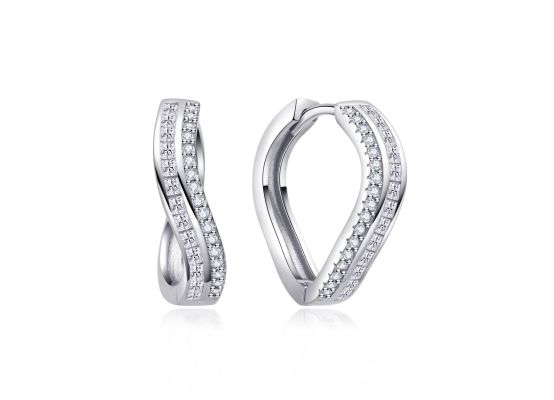 MOISS stříbrné náušnice