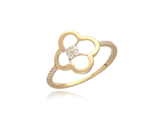 MOISS prsten ze žlutého zlata