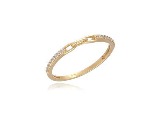 MOISS prsten ze žlutého zlata