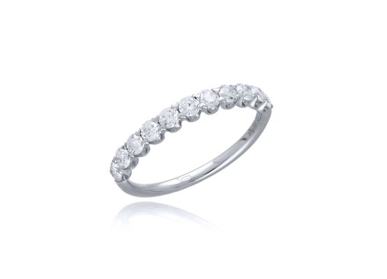 MOISS LG diamantový prsten z bílého zlata