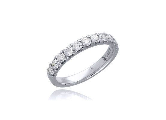 MOISS LG diamantový prsten z bílého zlata