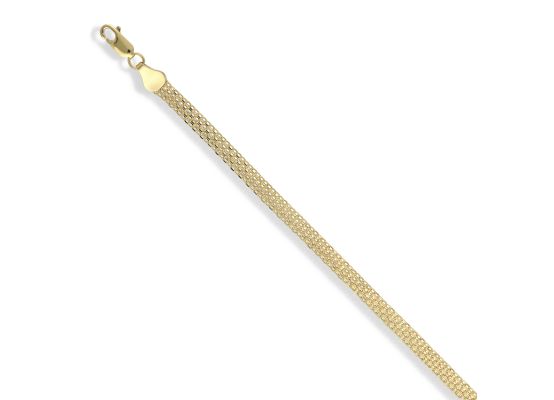 MOISS náhrdelník ze žlutého zlata 42 cm