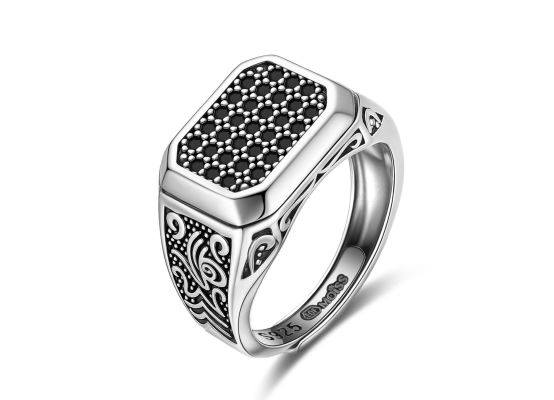 DIVERSE stříbrný prsten UNI 60-66